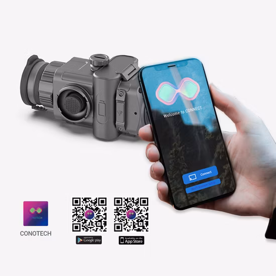 고충격 저항 1200g 클립온 열화상 야간 투시경 클립온 열화상 광학 Artemis